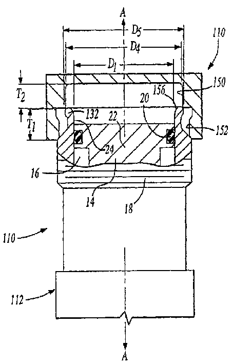 Valve rod cap of air conditioner service valve