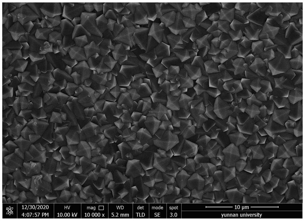 Metal reinforced porous diamond film and preparation method thereof