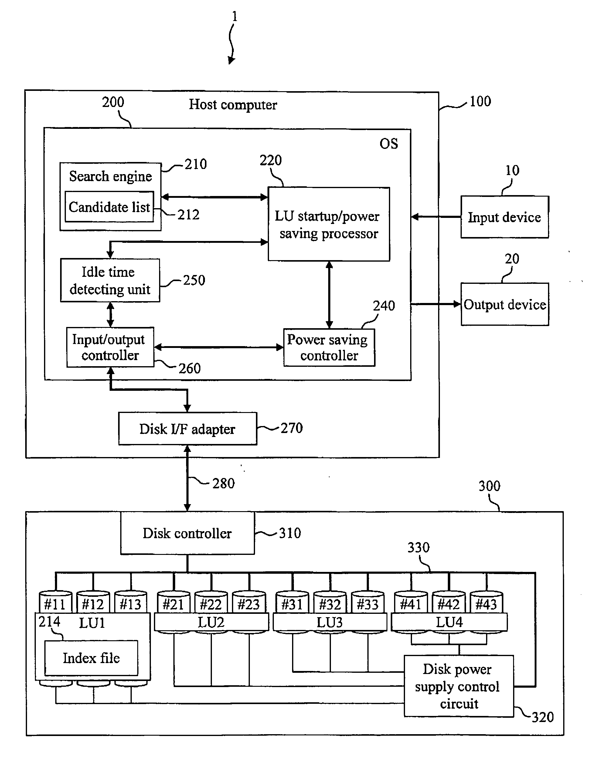 Information processing system and program for controlling the information processing system
