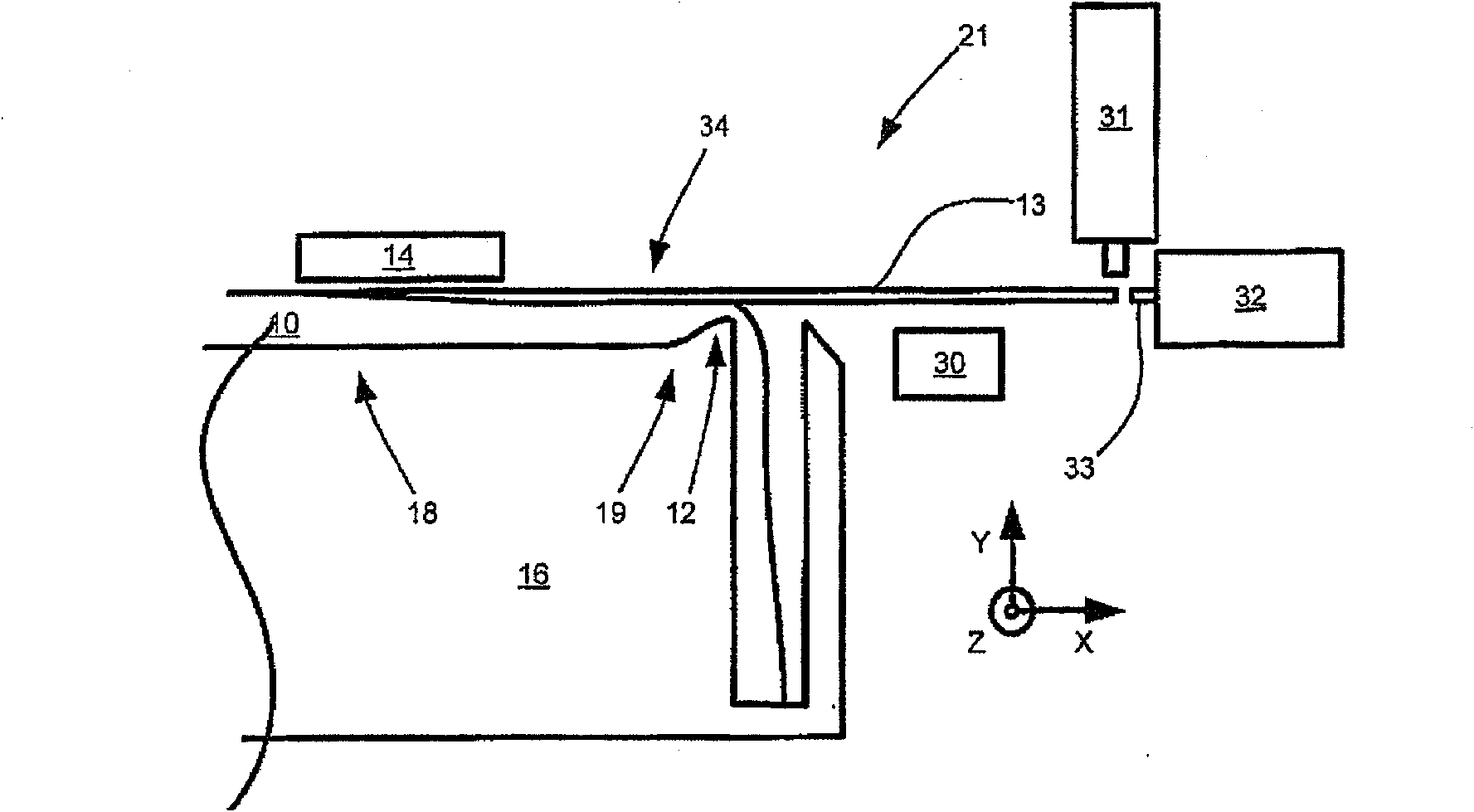 Removal of a sheet from a production apparatus