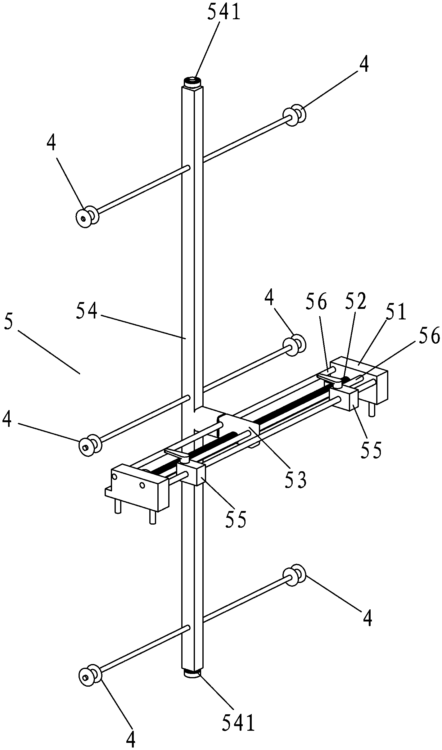 Automatic winder mechanism for zipper webbing loom cloth tape