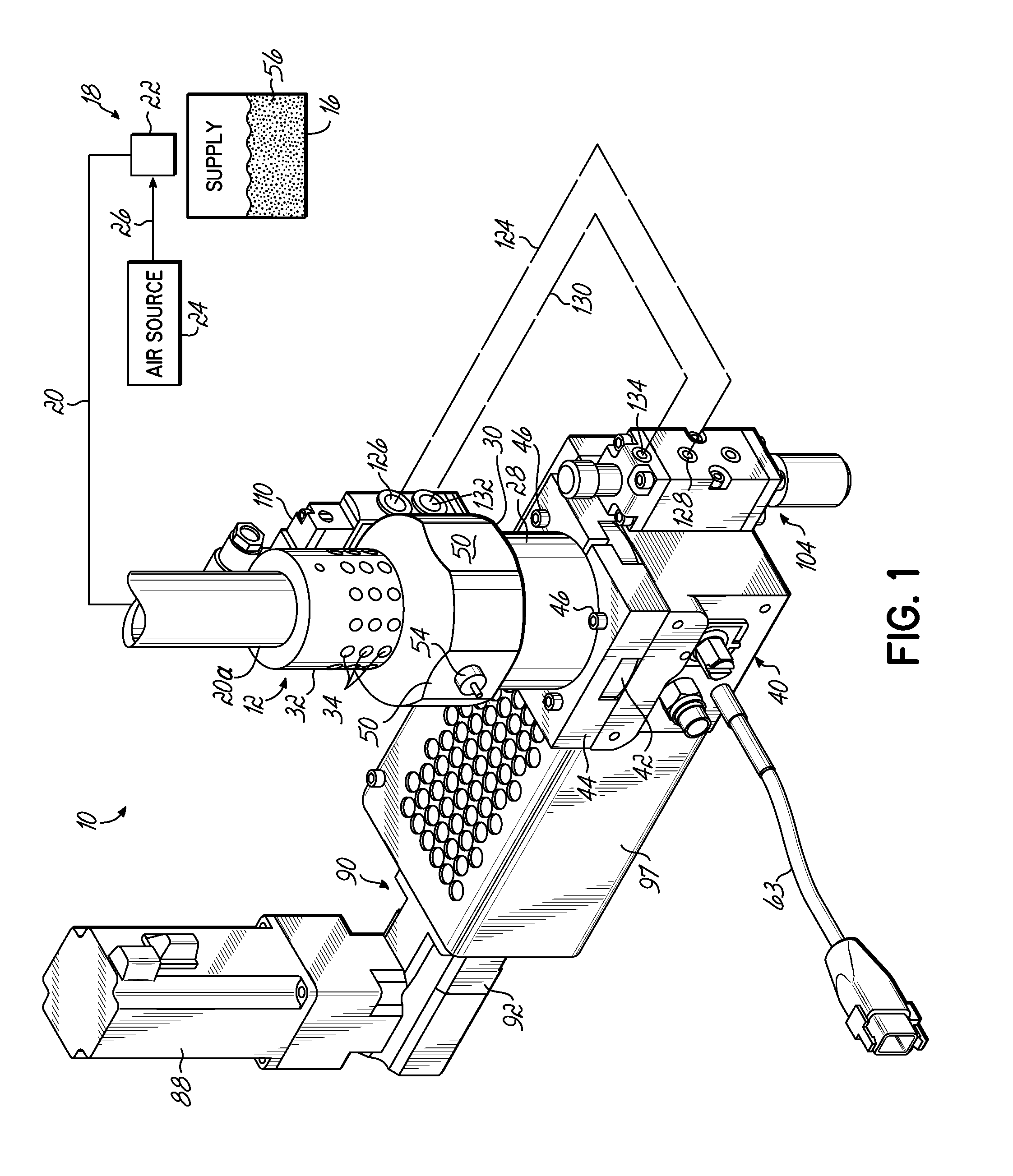 Apparatus and method for melting and dispensing thermoplastic material