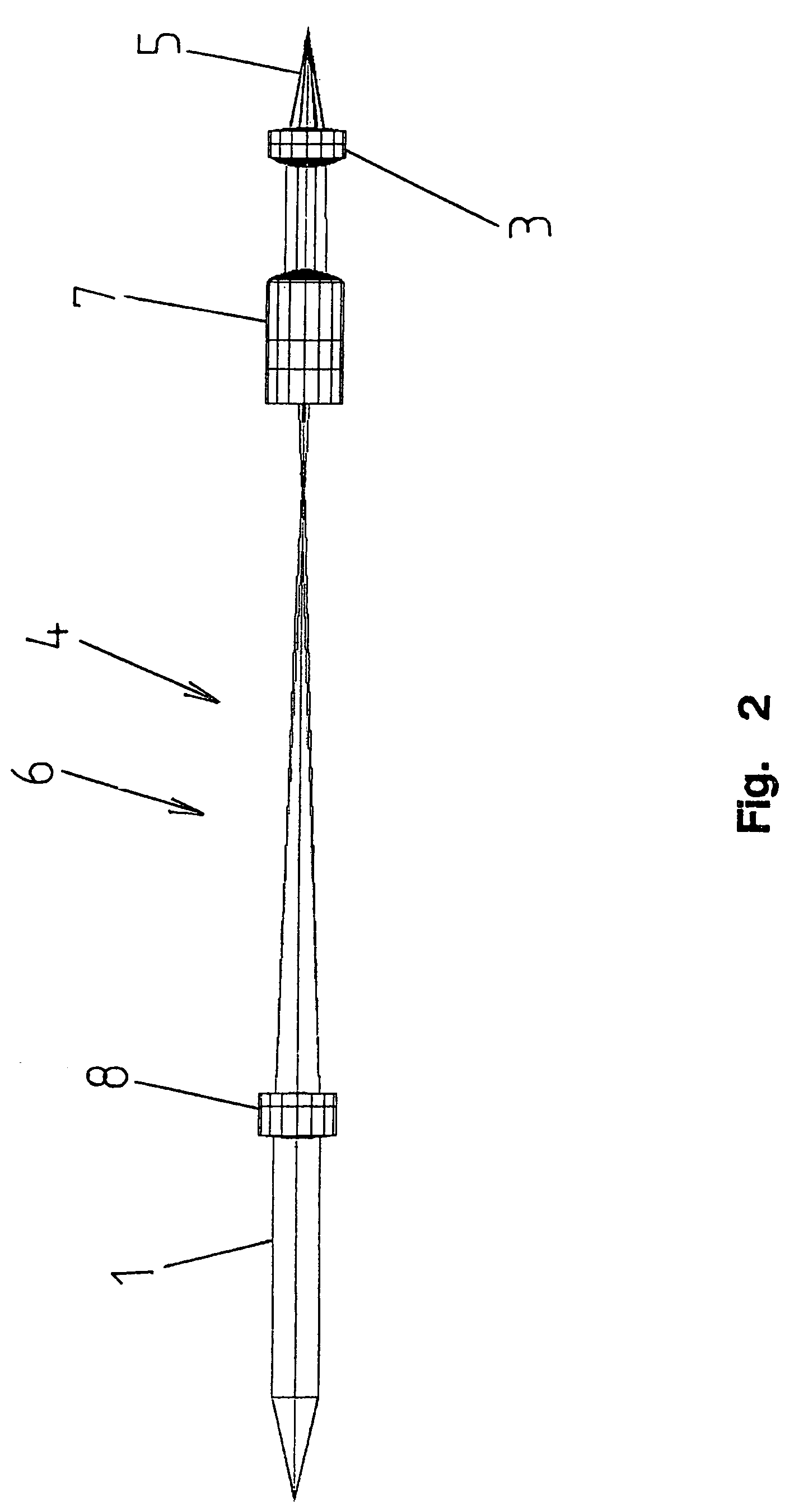 Detection device for a confocal microscope