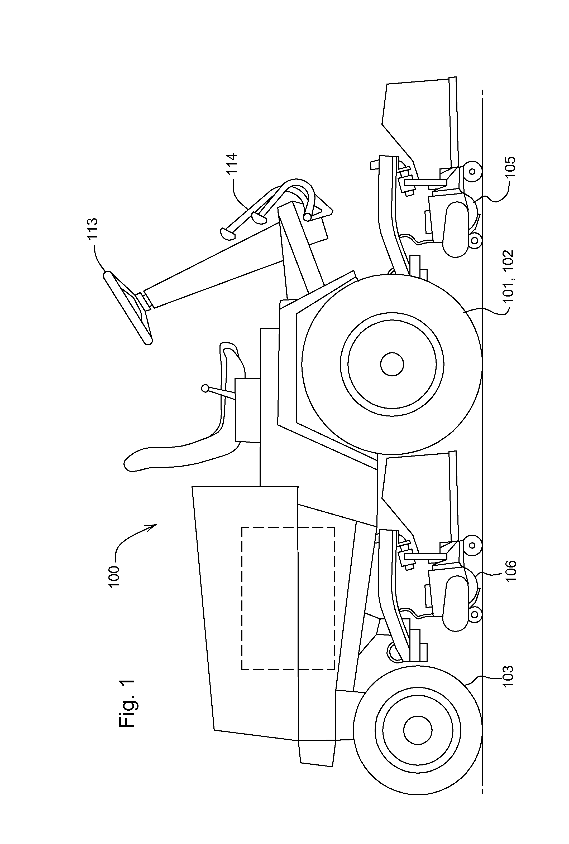 Differential Steering and Traction Control For Electrically Propelled Mower