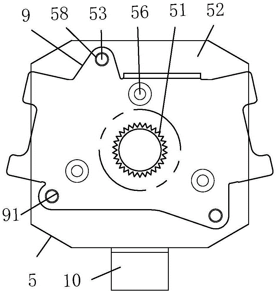 Clock spring mounting plate and ignition switch mounting frame angular position inspection tool