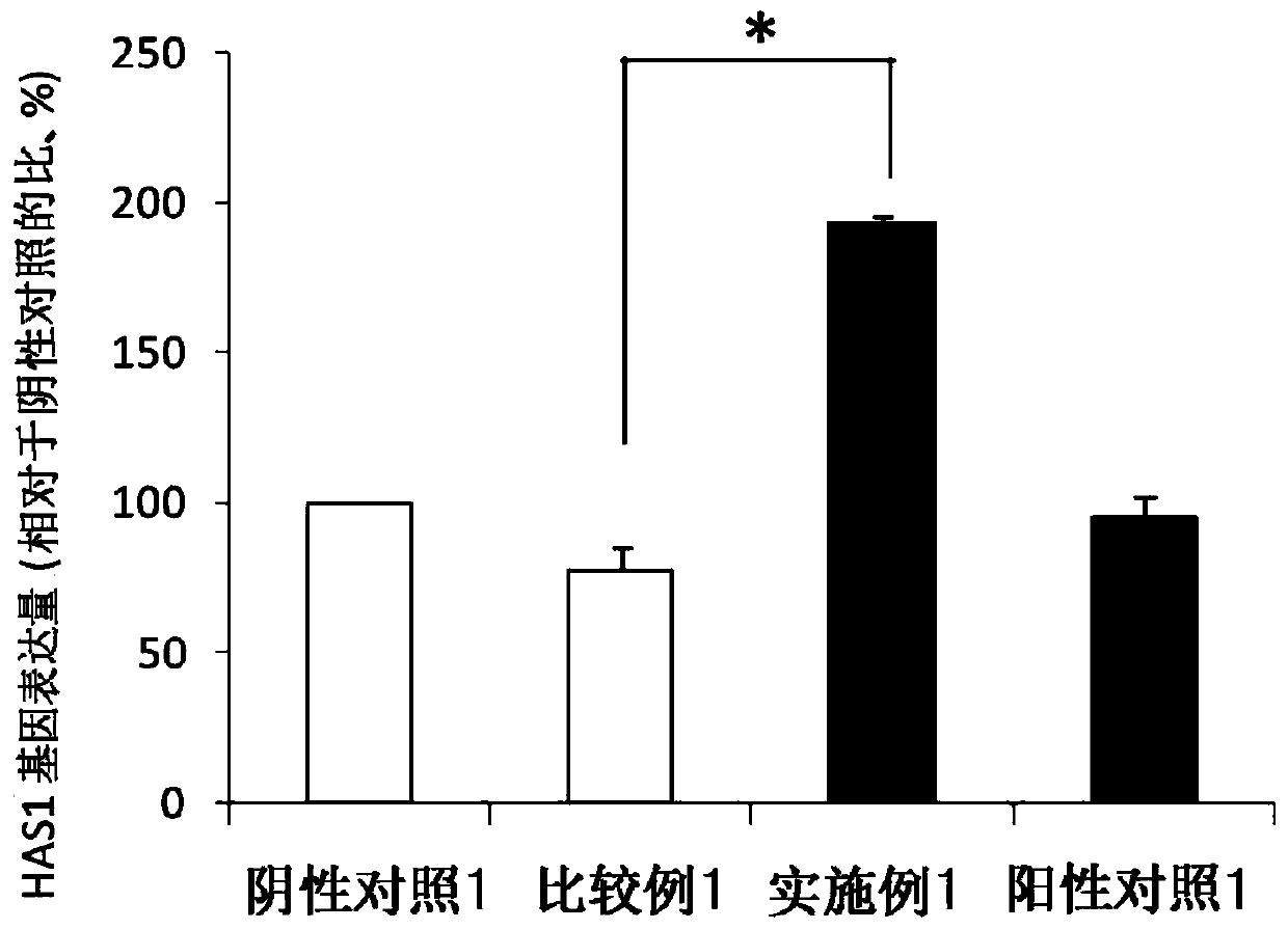 Composition for promoting production of hyaluronic acid