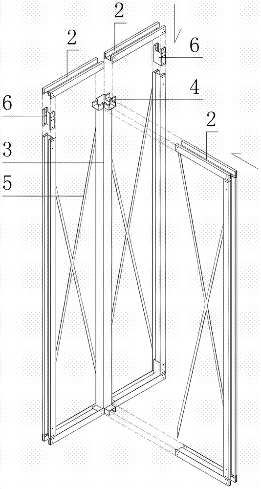 A prefabricated special-shaped light steel composite wall panel and its installation method