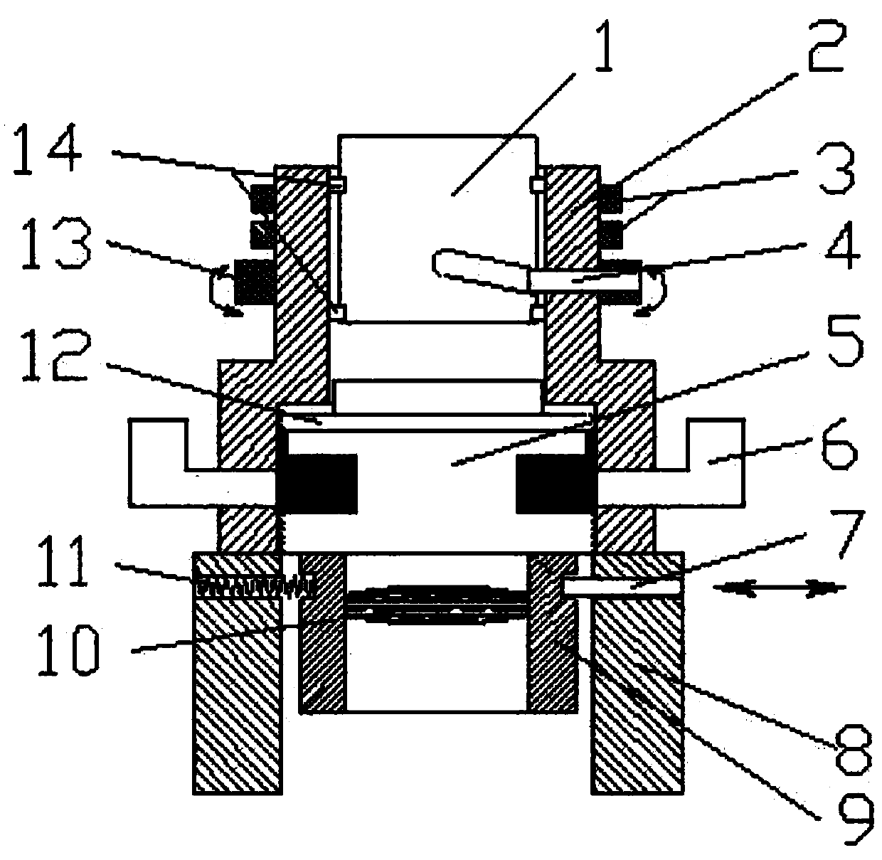 A 3D adjustable laser cutting head with qbh collimator