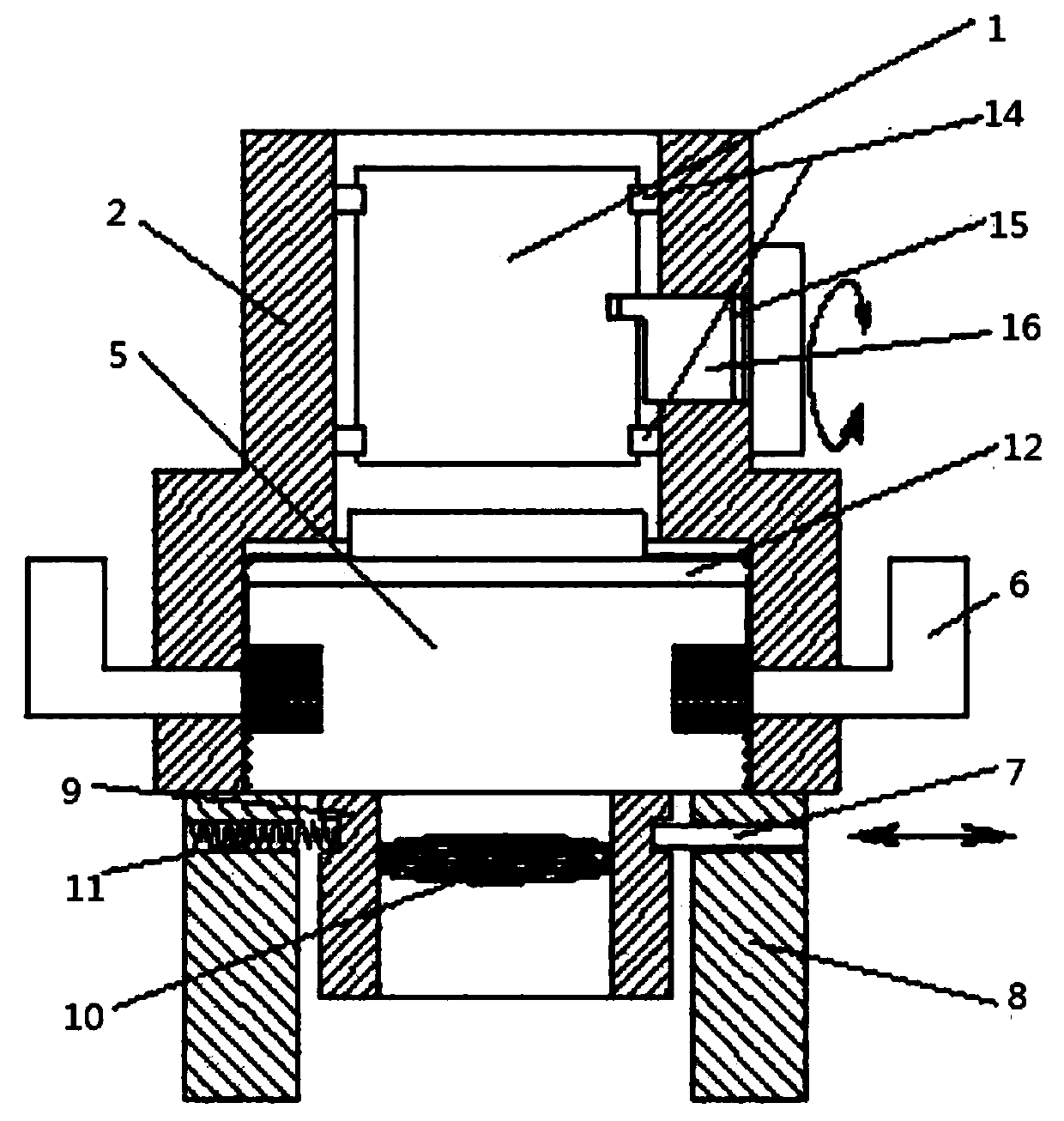 A 3D adjustable laser cutting head with qbh collimator