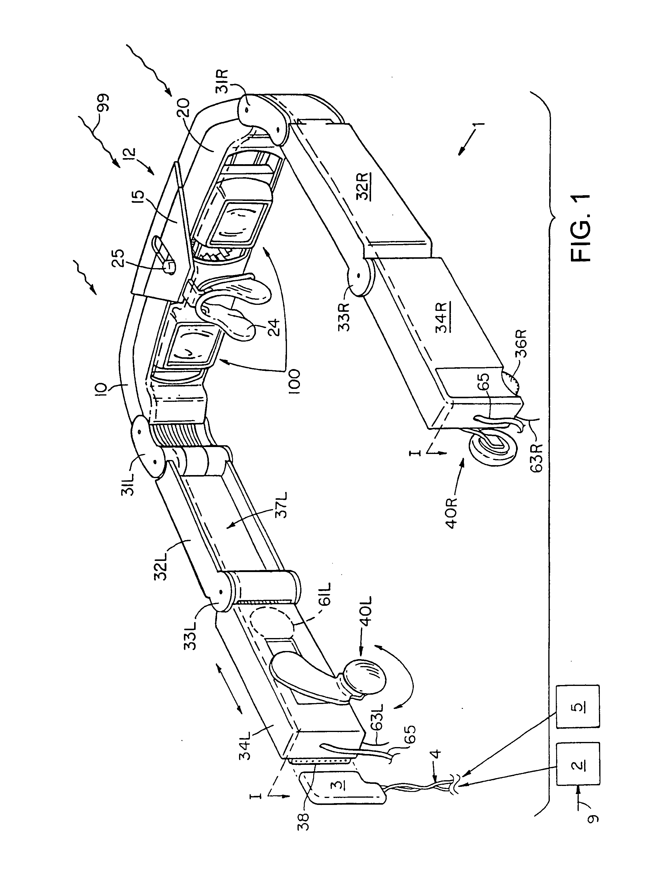 Portable communication display device