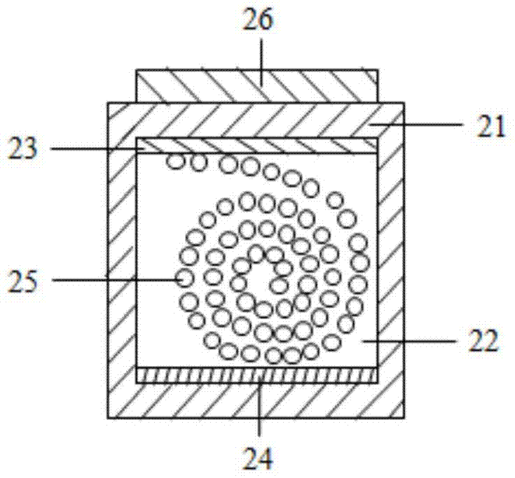 An electrolysis device using magnetoelectric coupling to control the movement of oxygen bubbles