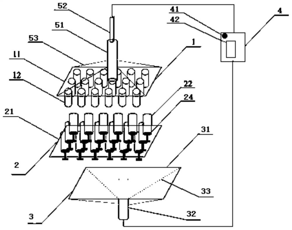 Granulating device for special feed for experimental animals