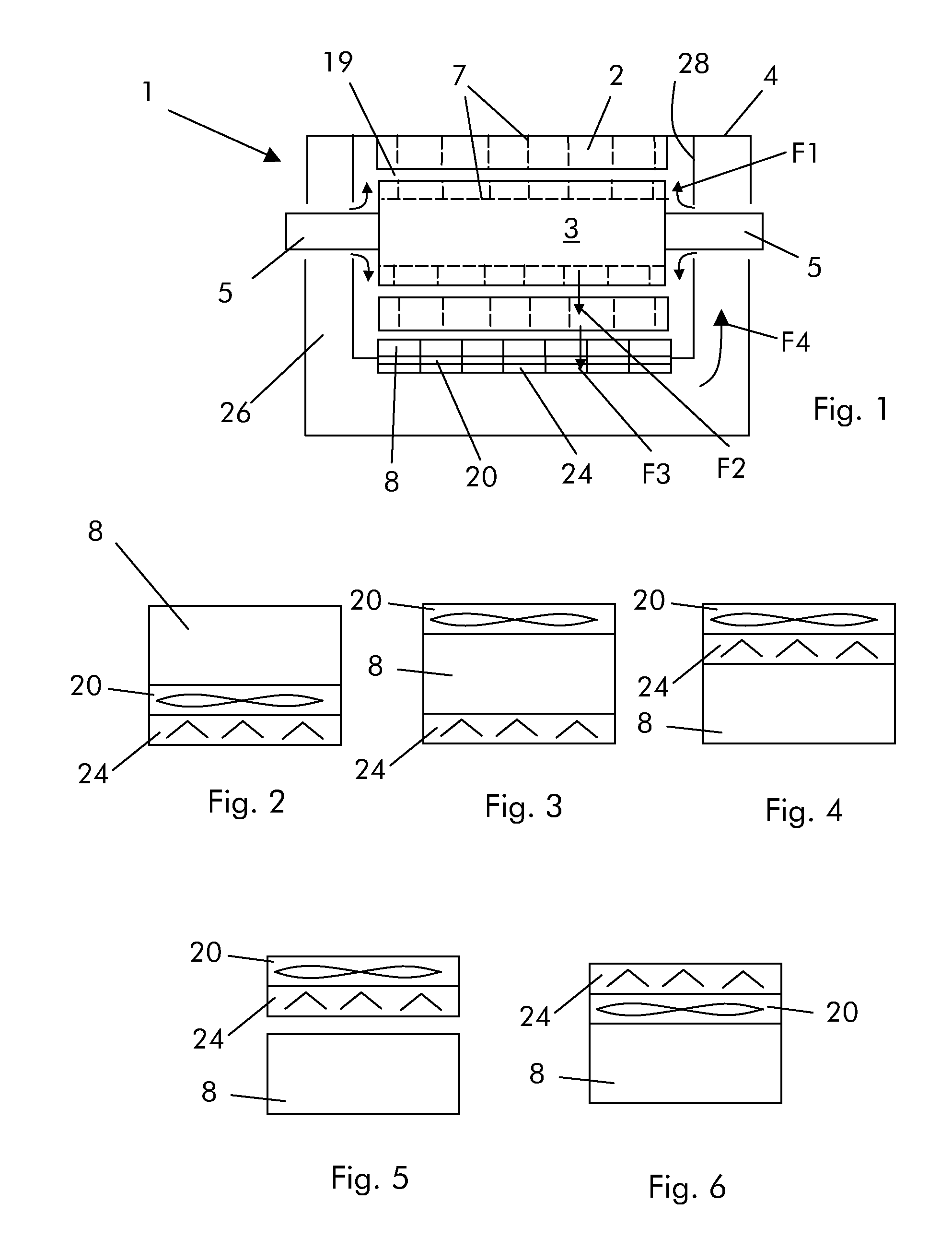 Electric machine and method to retrofit an electric machine