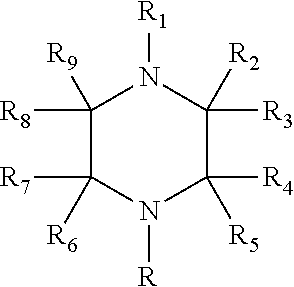 Process for making alkoxylated piperazine compounds