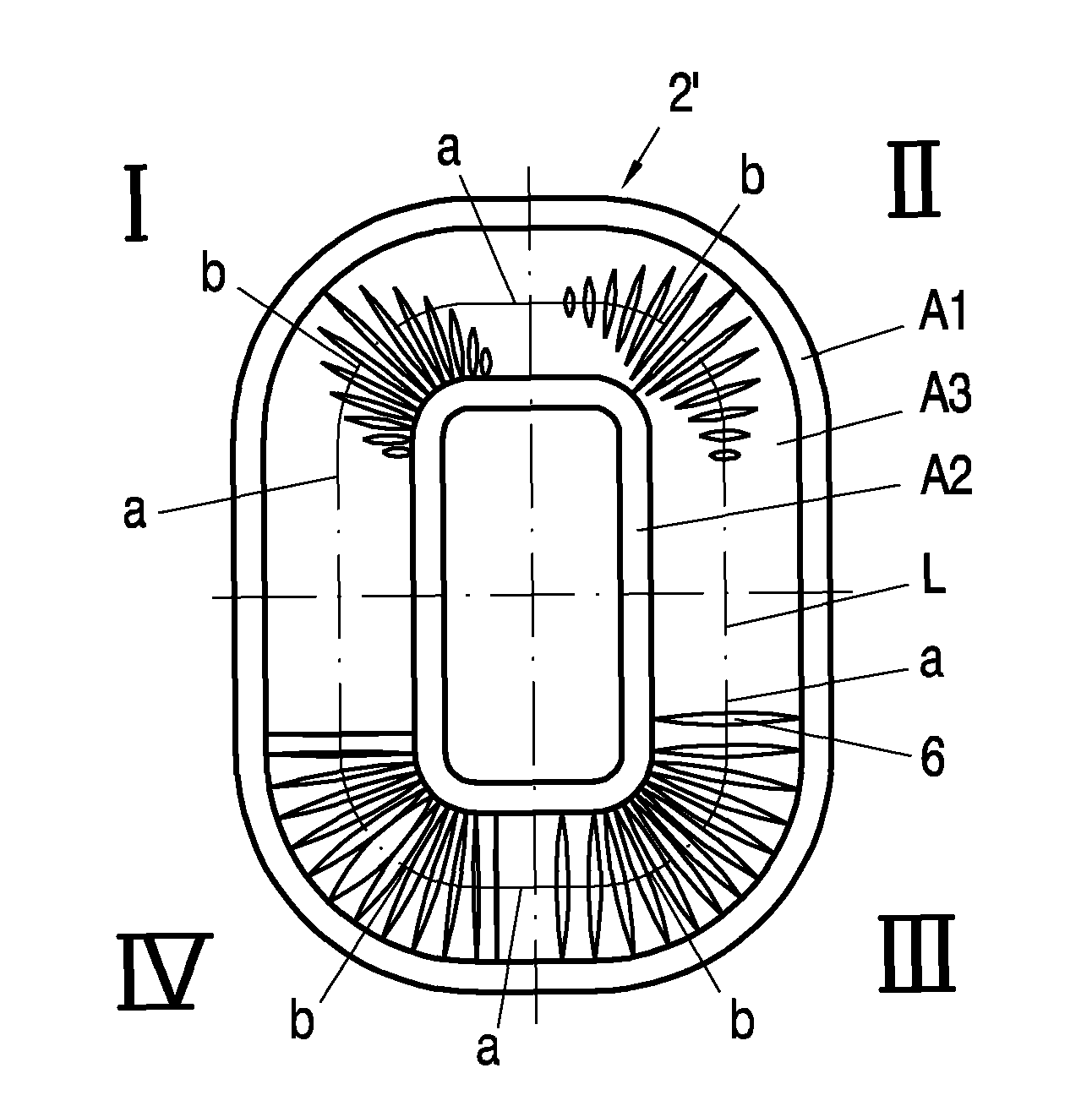 Membrane for an electroacoustic transducer