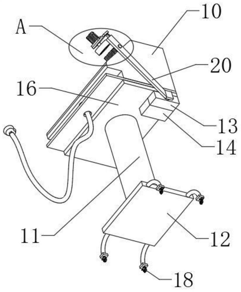 A kind of artificial respirator for respiratory internal medicine nursing