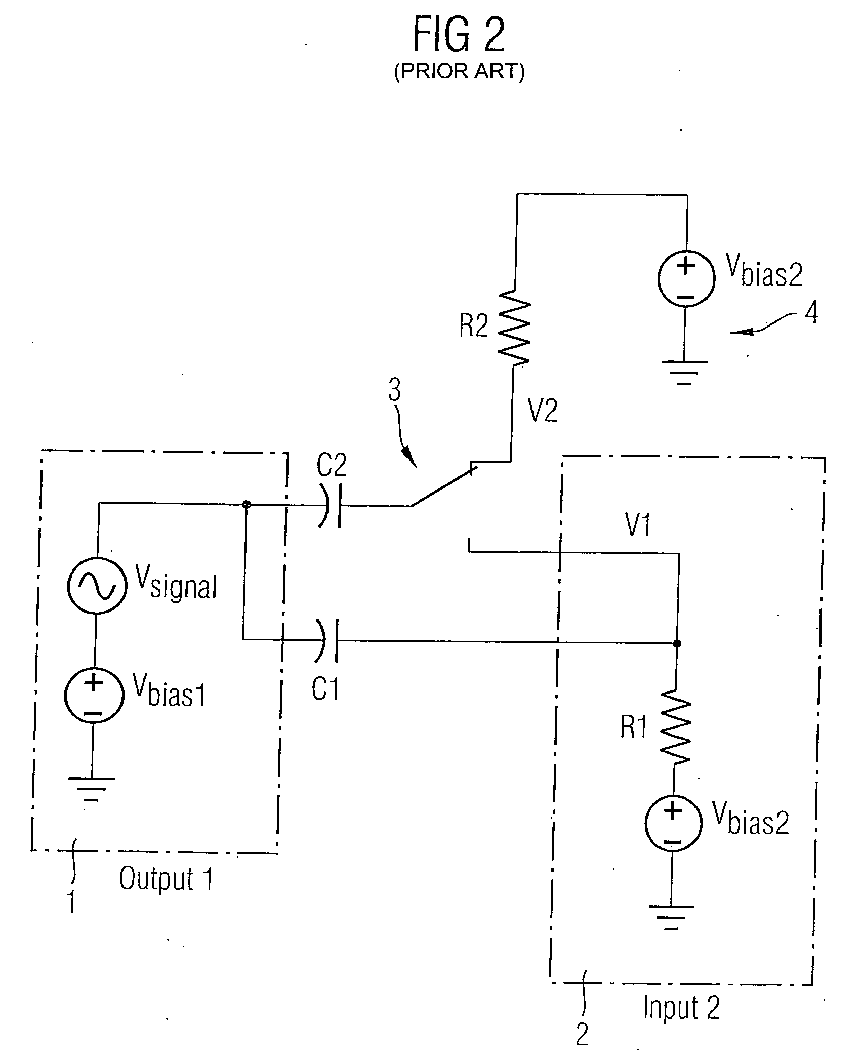 AC coupling bandwidth switch