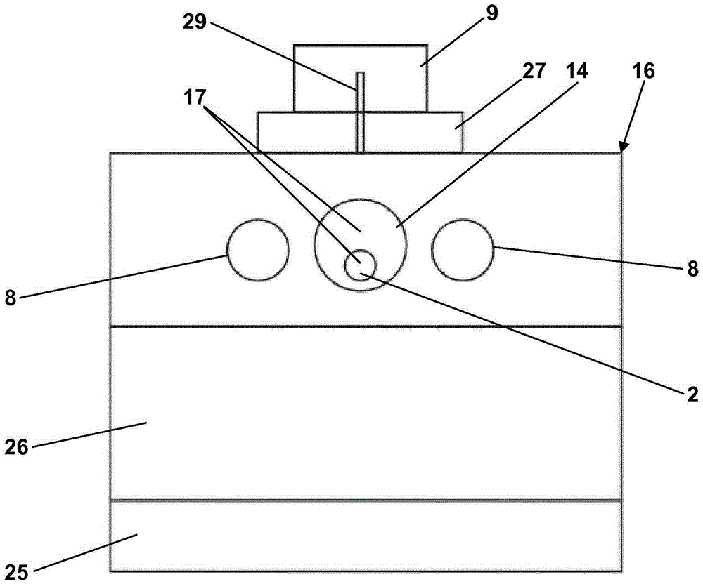 Method and device for detecting and identifying not easily volatilized substances in a gas phase by means of surface-enhanced vibration spectroscopy