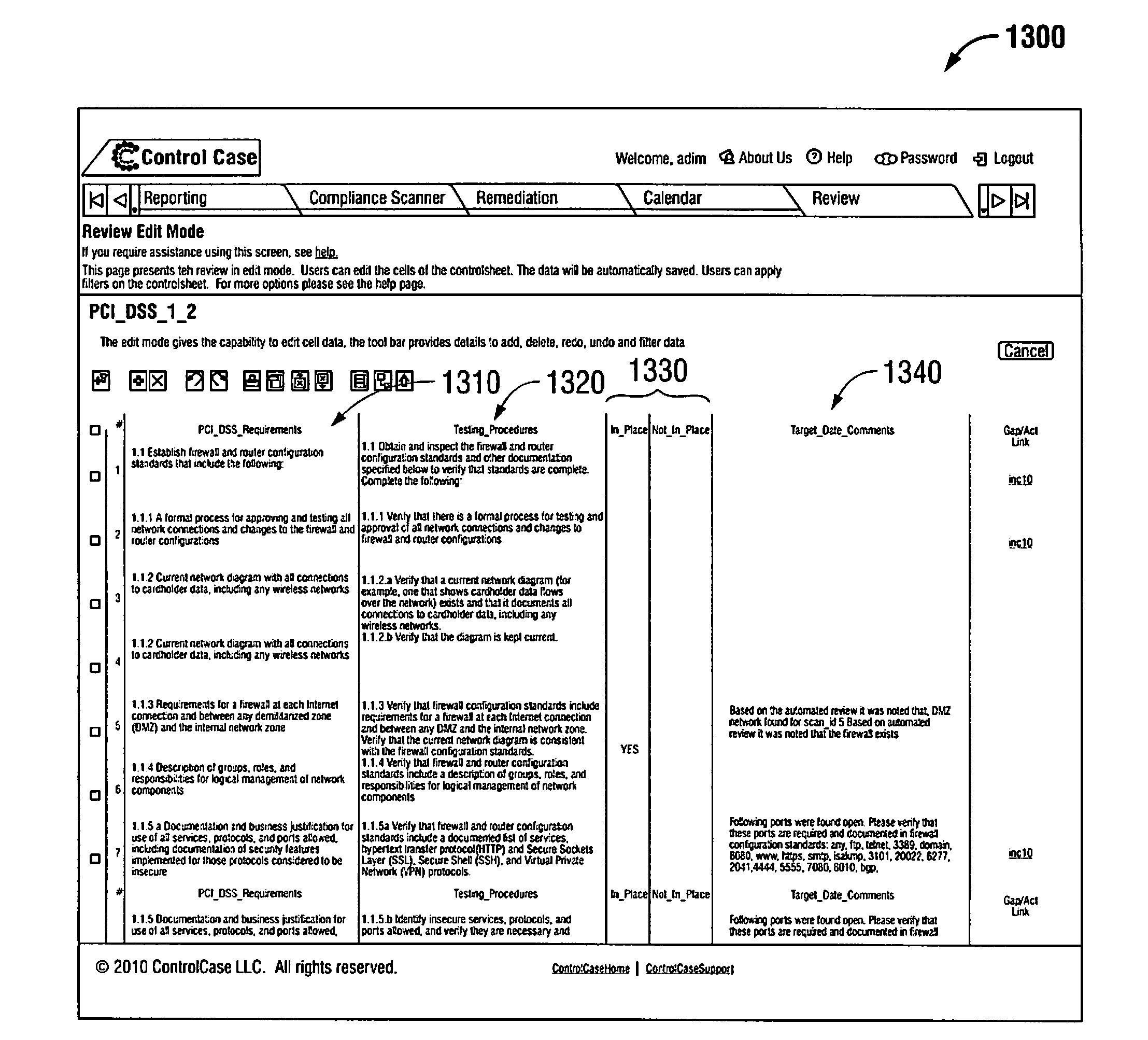 Governance, risk, and compliance system and method