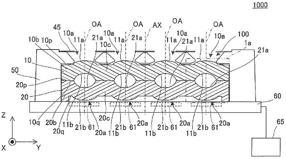 Array lens manufacturing method, array lens, and array lens unit