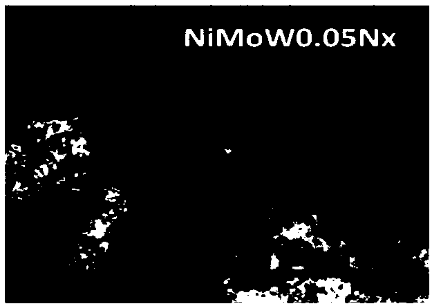 A kind of amorphous metal powder catalyst for decomposing water to produce hydrogen and preparation method thereof