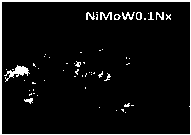 A kind of amorphous metal powder catalyst for decomposing water to produce hydrogen and preparation method thereof