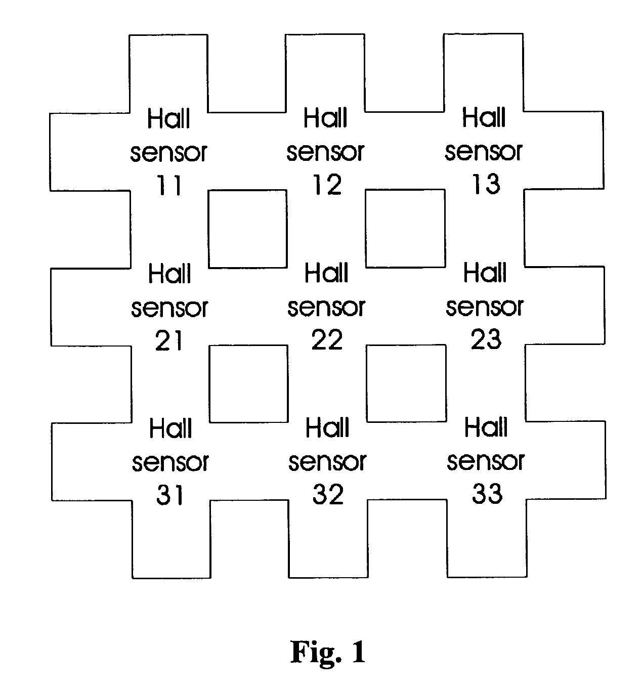 Method and apparatus for detecting spatially varying and time-dependent magnetic fields