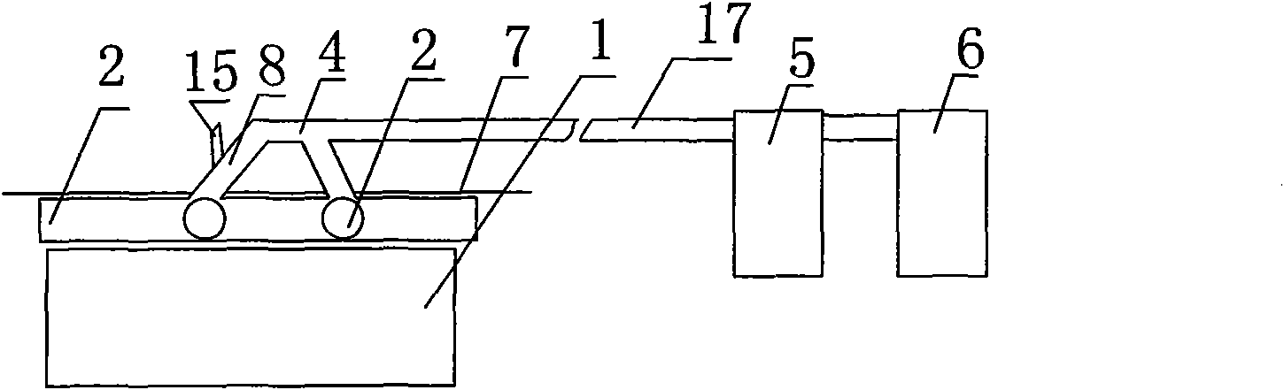 Negative pressure sealing drainage device of surface wound tissue