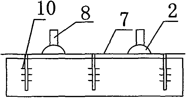 Negative pressure sealing drainage device of surface wound tissue