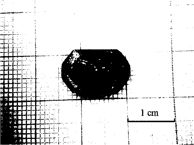 Infrared nonlinear optical crystal material MnTeMoO6 and growth method and application thereof