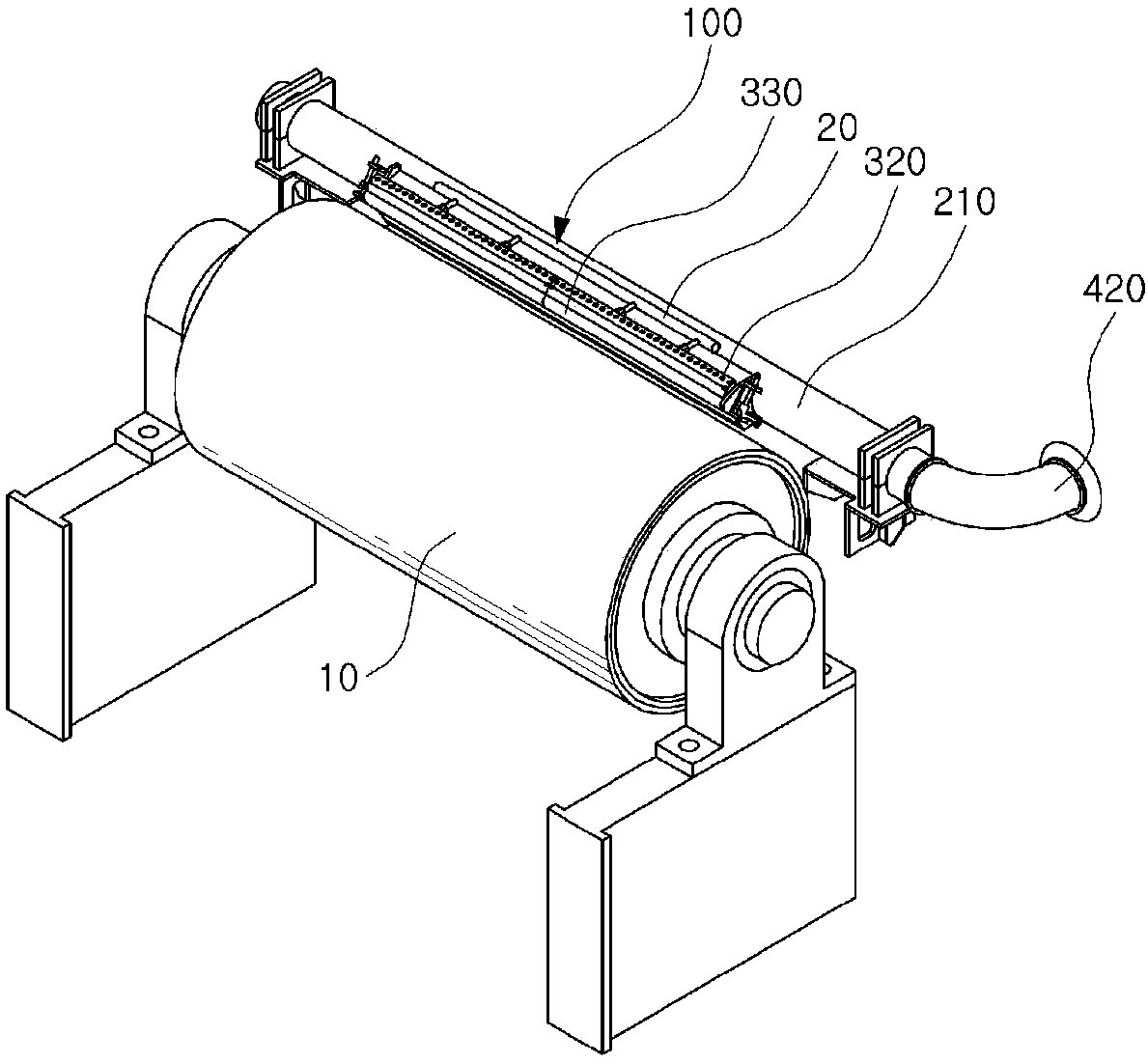 Foreign material removal device