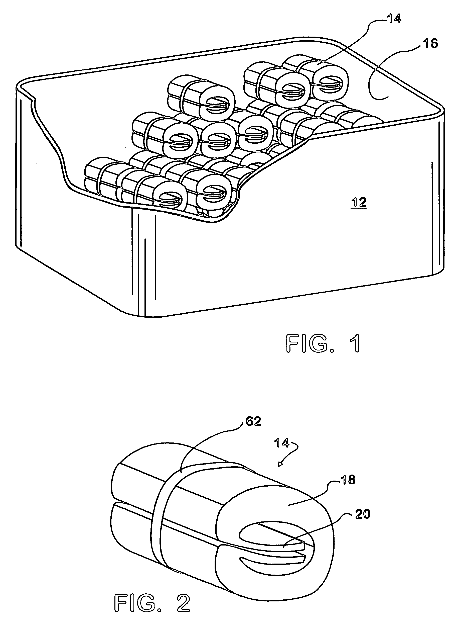 Fuel tank and filler packet for dispersing ballistic shock