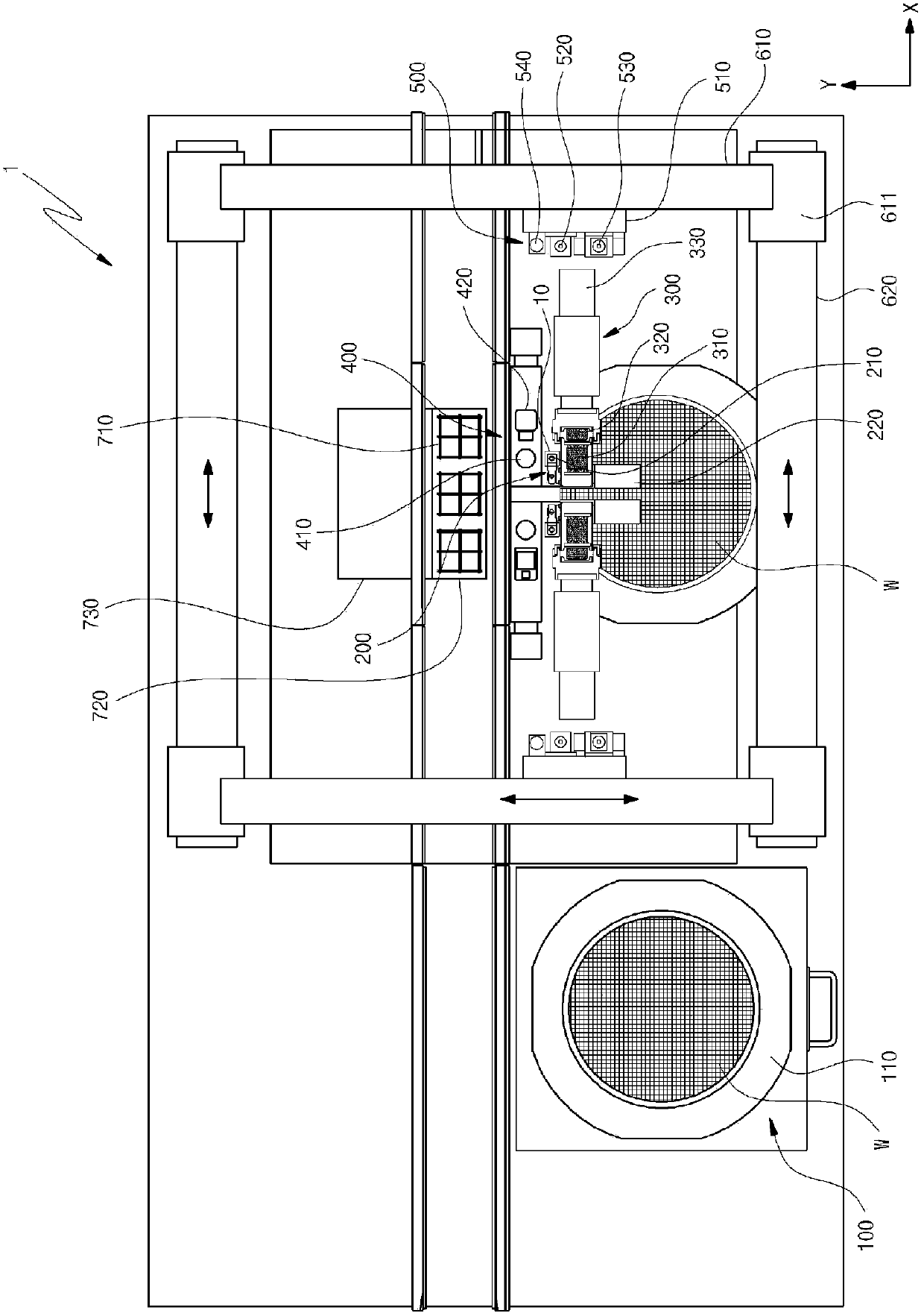 Flip-chip bonding device and bonding method thereof