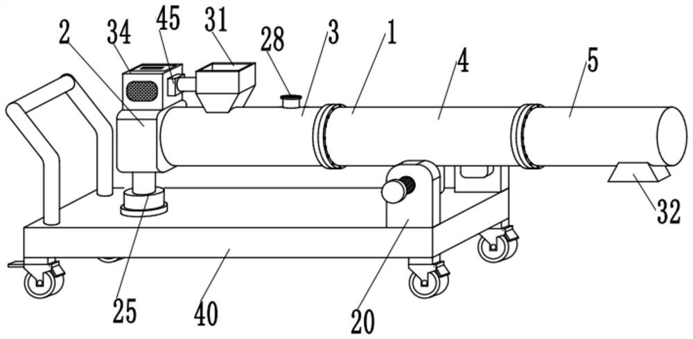 Spiral conveyor convenient to transport