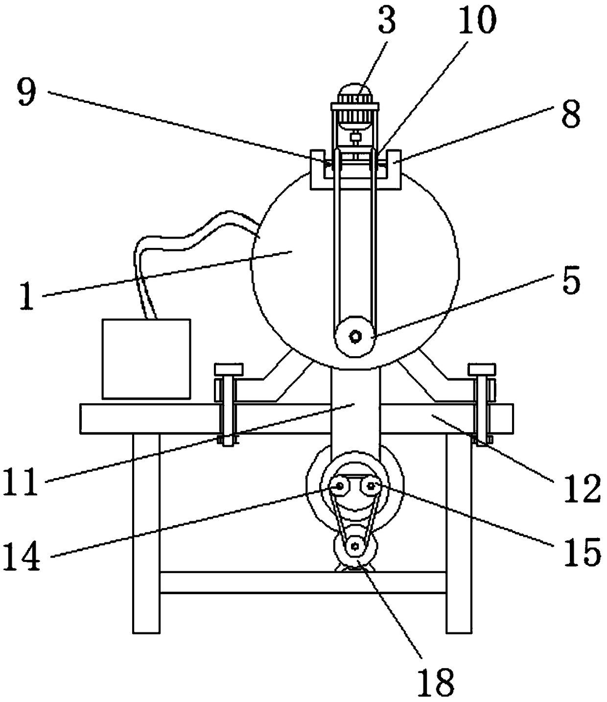 Novel sludge extruding granulation system