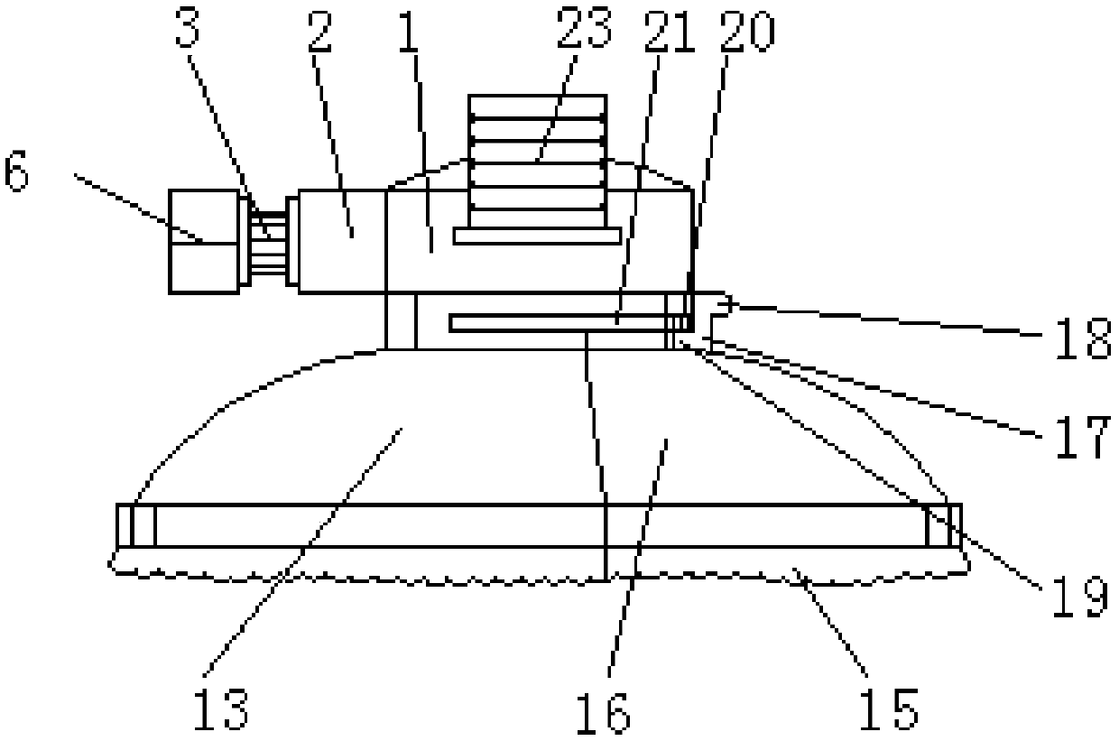 Wall surface grinding machine facilitating replacement and manufacturing method and using method thereof