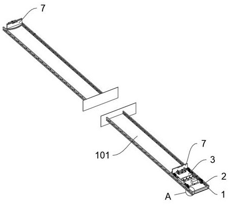 A bumper impact test device based on automobile safety