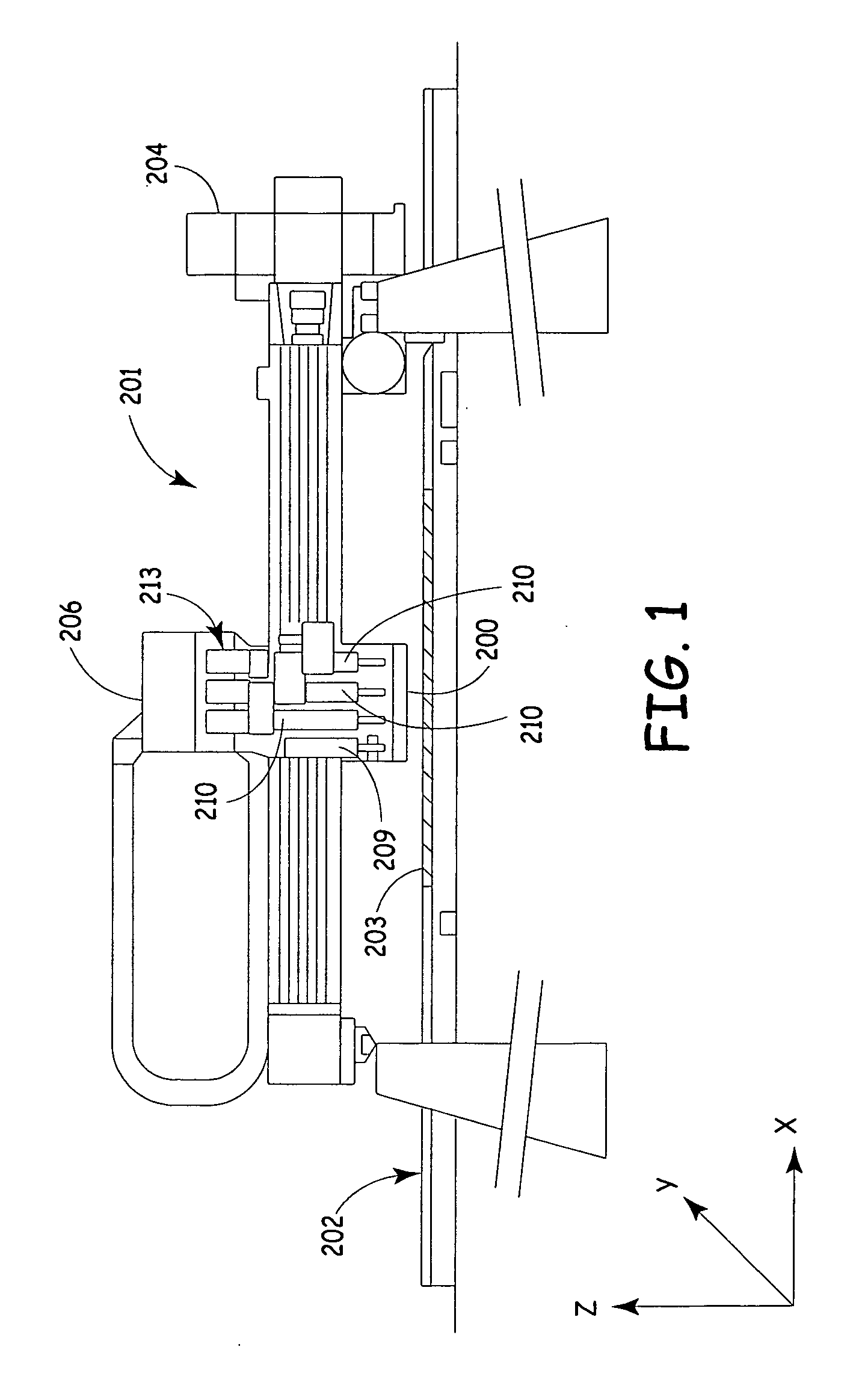 Pick and place machine with improved setup and operation procedure