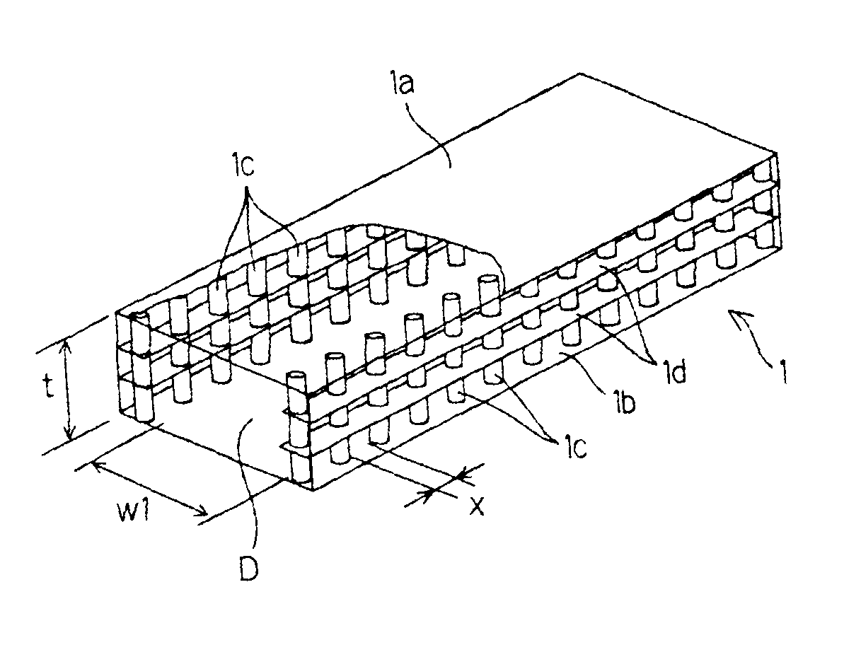Dielectric waveguide type filter and branching filter