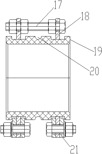 Butterfly turnover lifting lamp row