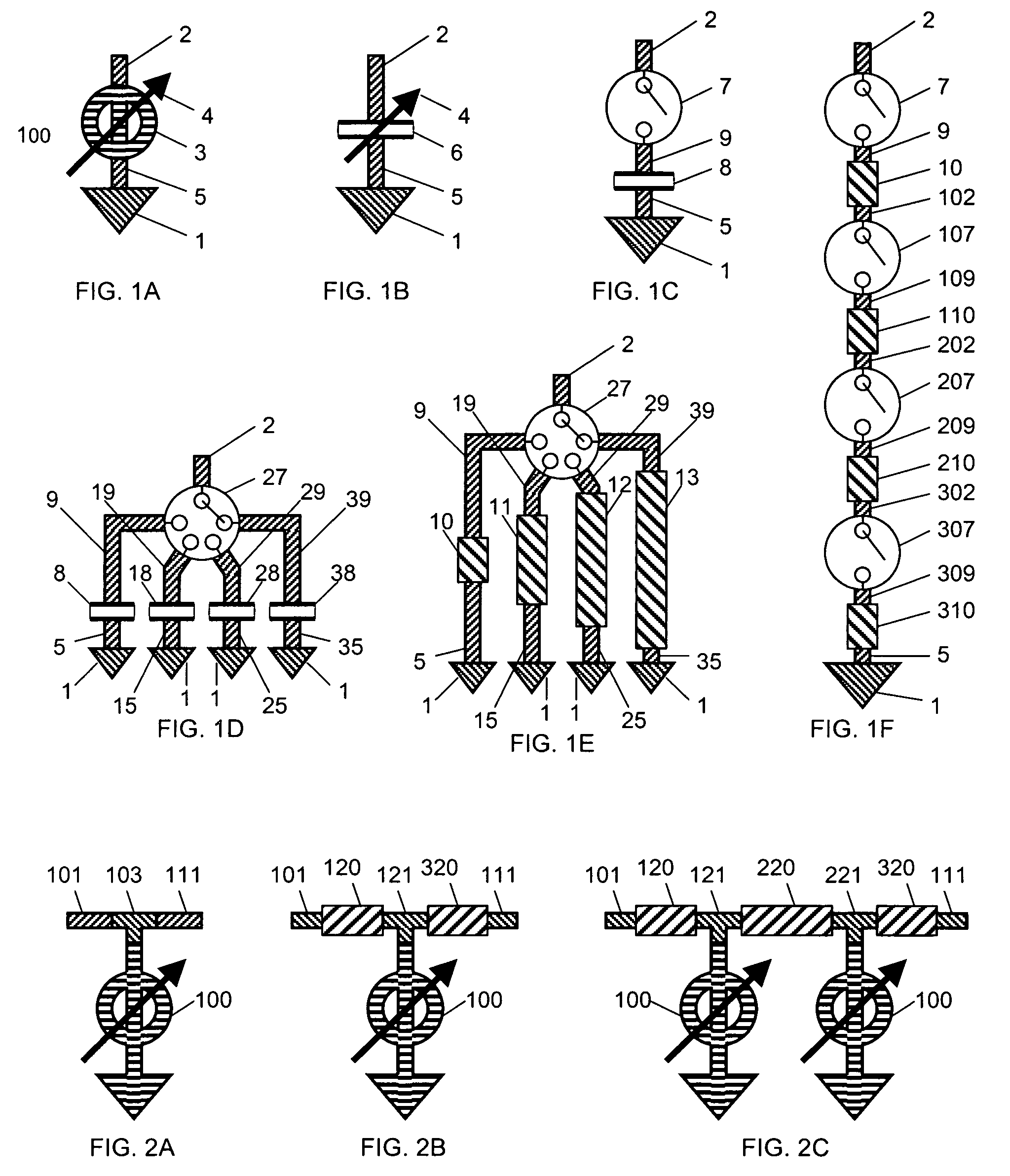 Electronically controlled hybrid digital and analog phase shifter