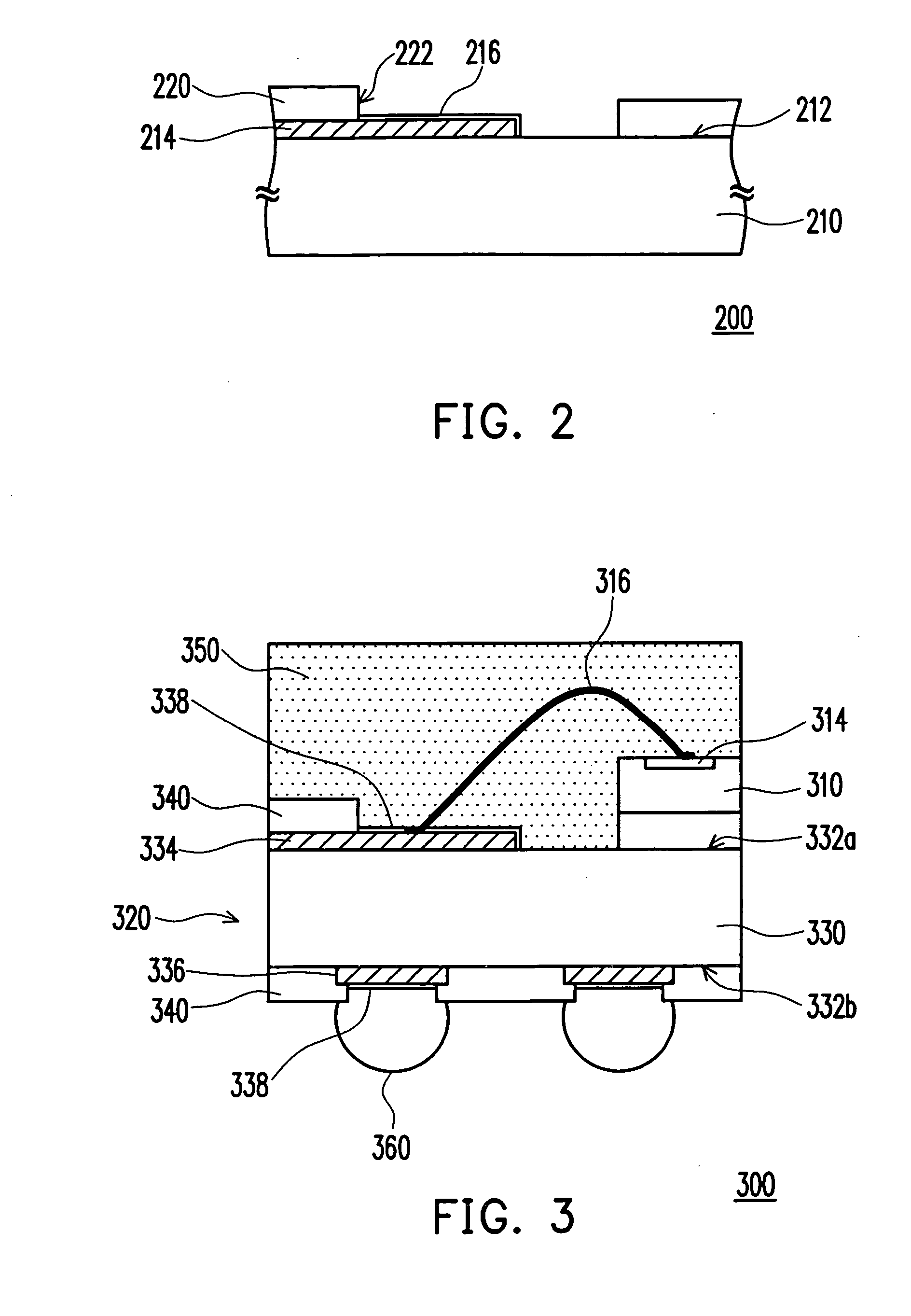 Chip carrier and chip package structure thereof