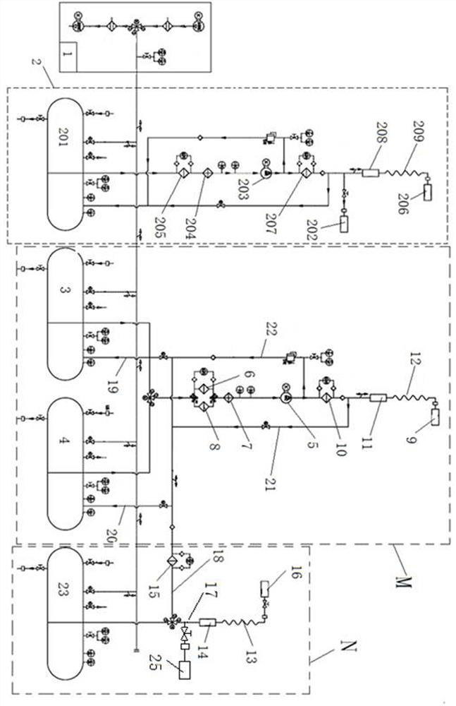 Filling system for fuel tank of aircraft