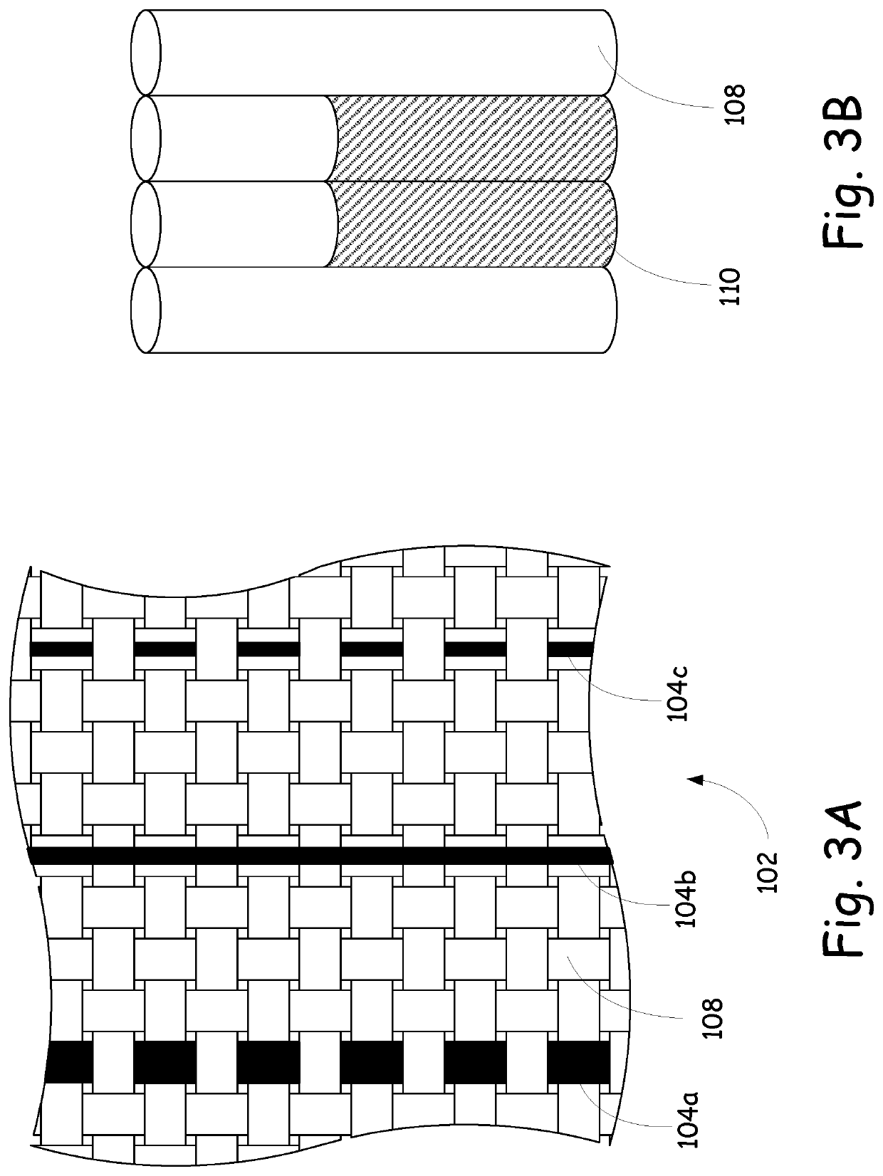 High temperature composite structure and system for detecting degradation thereof