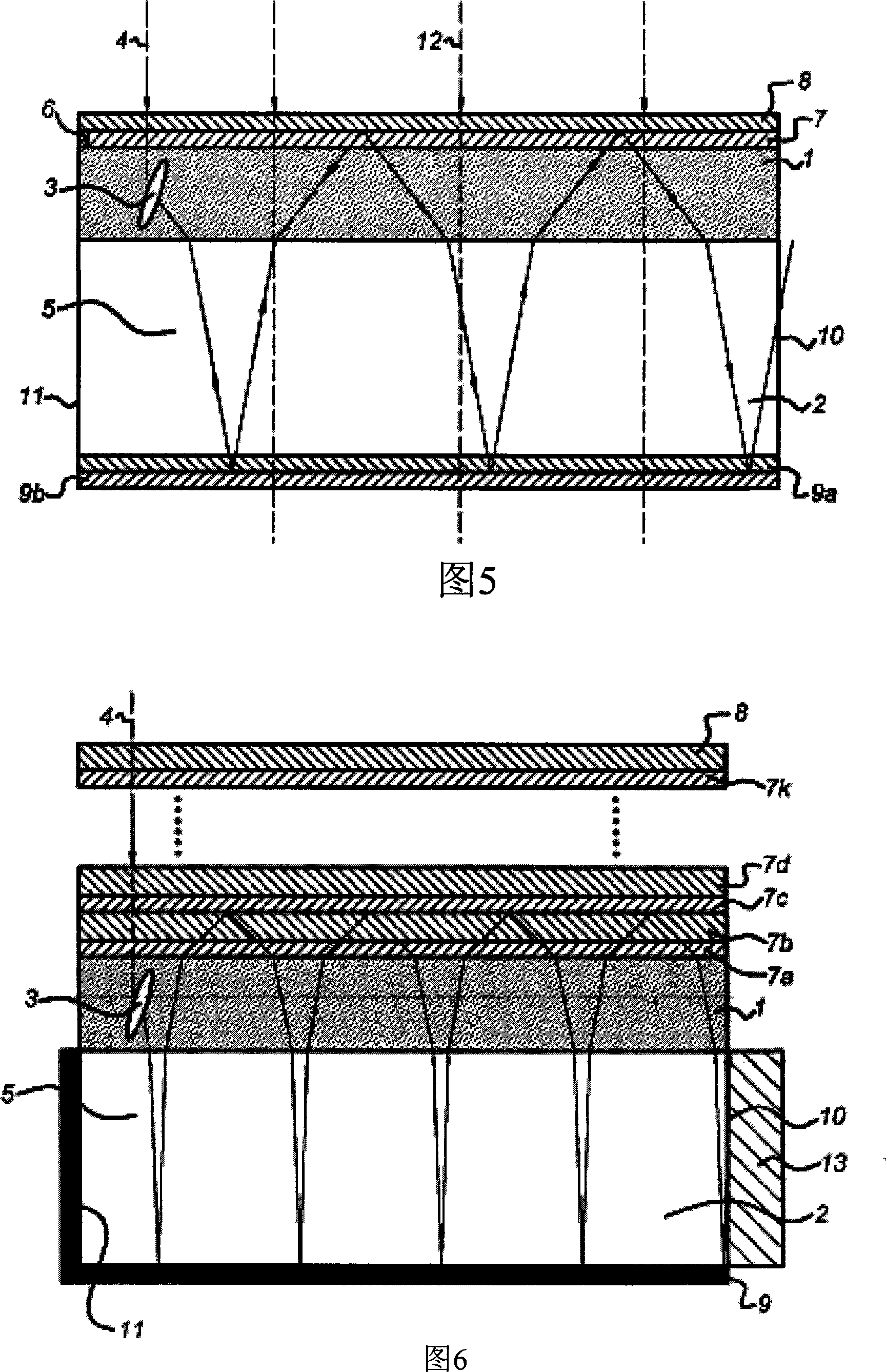 Luminescent multilayer system and utilisation thereof