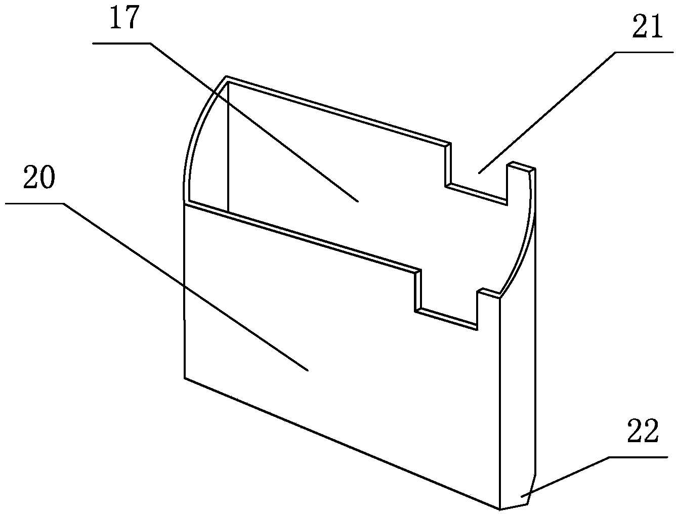 Filtering-separation liquid seal container