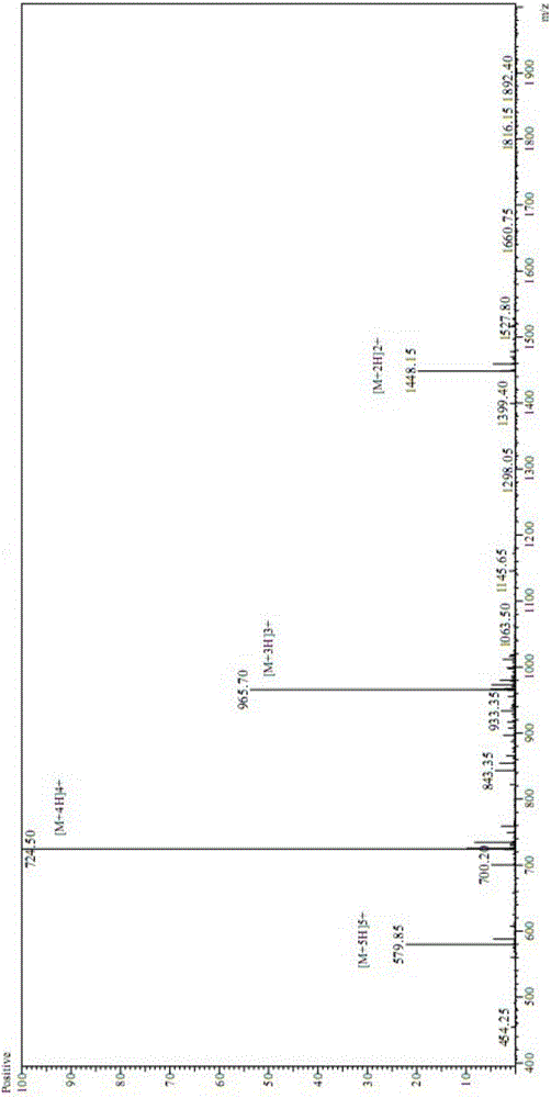 Cyclic synthetic polypeptide H, and application thereof and antibacterial preparation