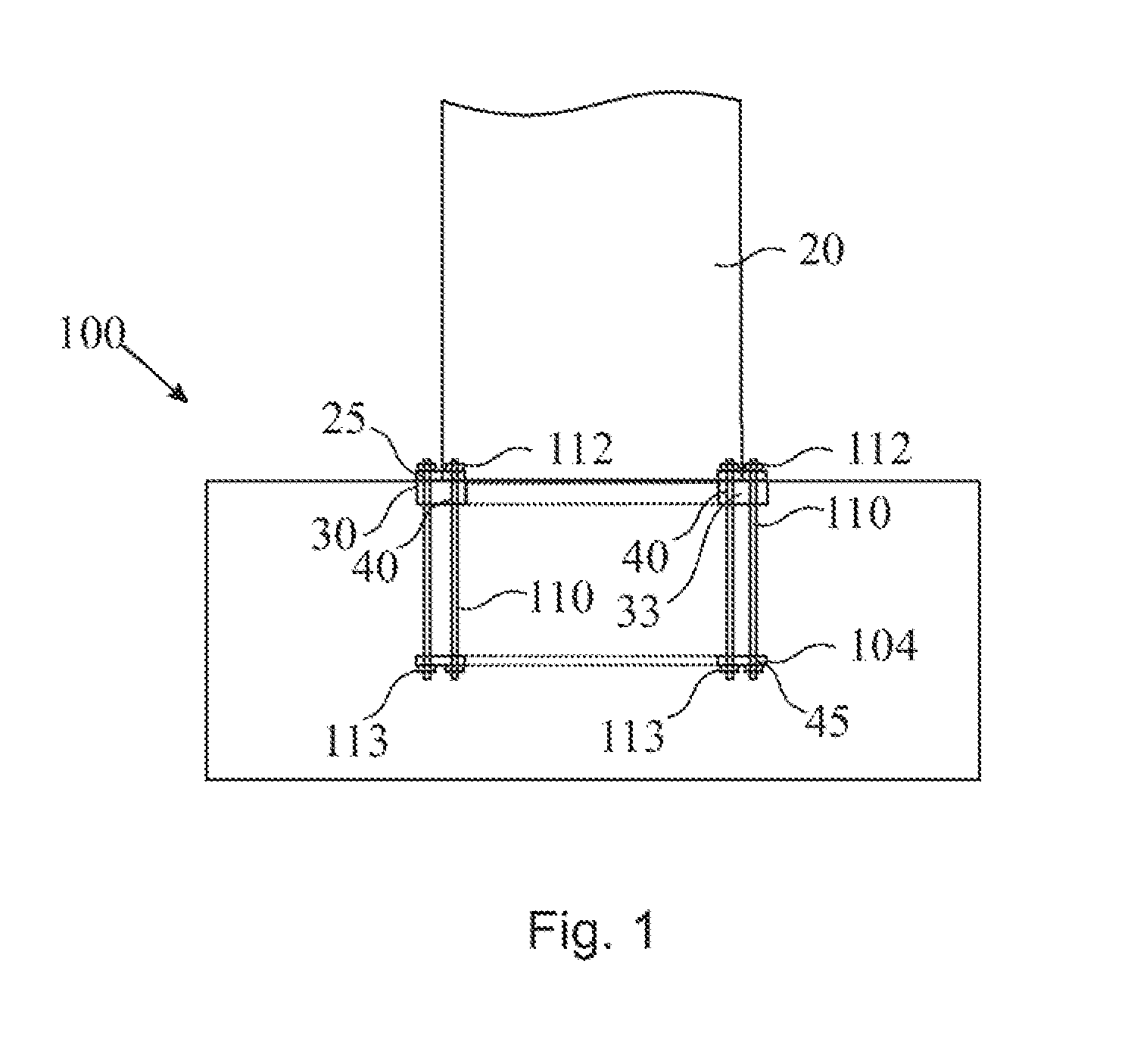 Apparatus and method for producing a concrete foundation