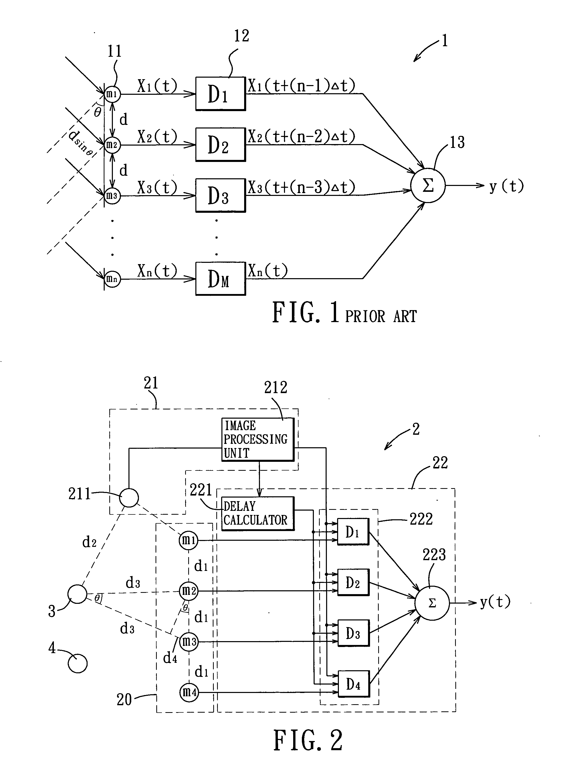 Sound pickup method and system with sound source tracking