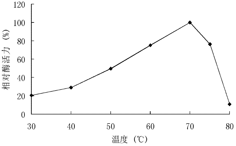 High temperature alkaline xylanase XYN10A, gene thereof and application thereof